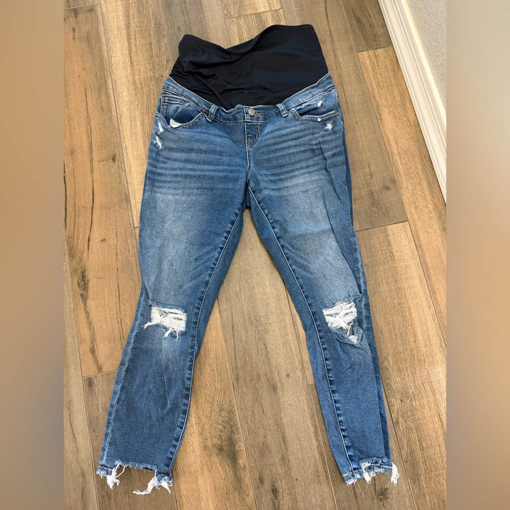 Abercrombie & Fitch Dark Blue Skinny Jeans